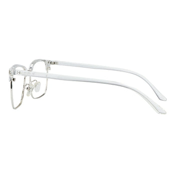 Plastic Browline Eyeglasses