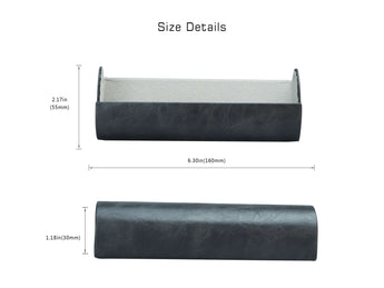 PU Leather Hard-Shell Eyeglass Case - LifeArtVision