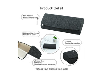 Premium Hard-Shell Eyeglass Case - LifeArtVision
