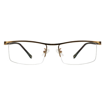 Metal Rectangle Eyeglasses
