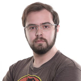 Metal Rectangle Eyeglasses