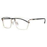 Metal Oval Eyeglasses