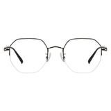 Gary Metal Oval Eyeglasses