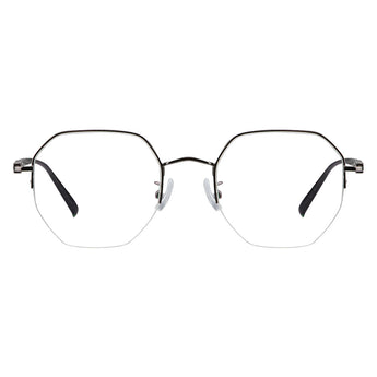 Gary Metal Oval Eyeglasses