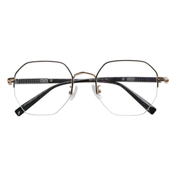 Gary Metal Oval Eyeglasses
