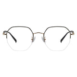 Gary Metal Oval Eyeglasses