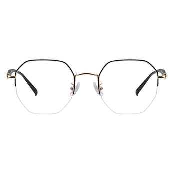 Gary Metal Oval Eyeglasses