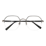 Gary Metal Oval Eyeglasses
