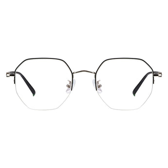 Gary Metal Oval Eyeglasses