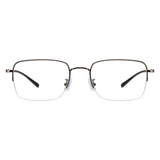 Gino Metal Rectangle Eyeglasses