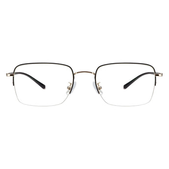 Gino Metal Rectangle Eyeglasses