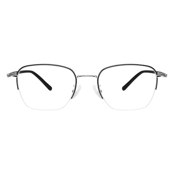 Metal Oval Eyeglasses
