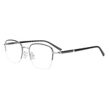 Metal Oval Eyeglasses