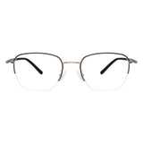 Metal Oval Eyeglasses