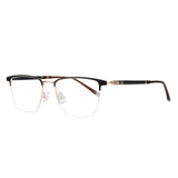 Metal Wayfarer Eyeglasses