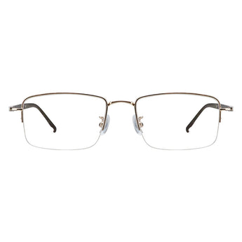 Metal Rectangle Eyeglasses