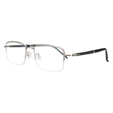 Metal Rectangle Eyeglasses