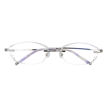 Grace Metal Rectangle Eyeglasses - LifeArtVision