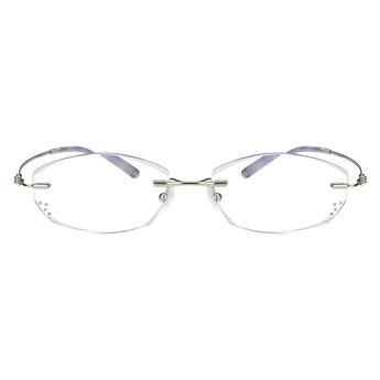 Grace Metal Rectangle Eyeglasses - LifeArtVision