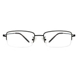 Joce Metal Rectangle Eyeglasses - LifeArtVision