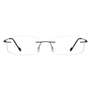 Albert Metal Rectangle Eyeglasses - LifeArtVision
