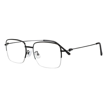 Metal Rectangle Eyeglasses