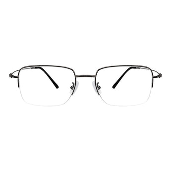Metal Rectangle Eyeglasses