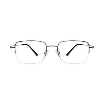 Metal Rectangle Eyeglasses