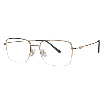 Metal Rectangle EMetal Rectangle Eyeglassesyeglasses