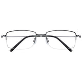 Metal Rectangle Eyeglasses
