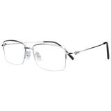 Metal Rectangle Eyeglasses