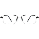 Metal Rectangle Eyeglasses