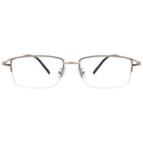 Metal Rectangle Eyeglasses