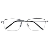 Metal Rectangle Eyeglasses