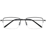 Metal Rectangle Eyeglasses