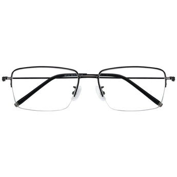 Metal Rectangle Eyeglasses
