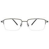 Metal Rectangle Eyeglasses