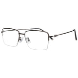 Metal Rectangle Eyeglasses
