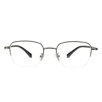 Bruce Metal Rectangle Eyeglasses—LifeArtVision