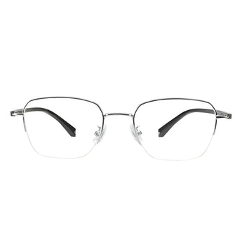 Bruce Metal Rectangle Eyeglasses—LifeArtVision
