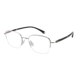 Bruce Metal Rectangle Eyeglasses—LifeArtVision