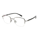 Bruce Metal Rectangle Eyeglasses—LifeArtVision