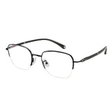 Bruce Metal Rectangle Eyeglasses—LifeArtVision