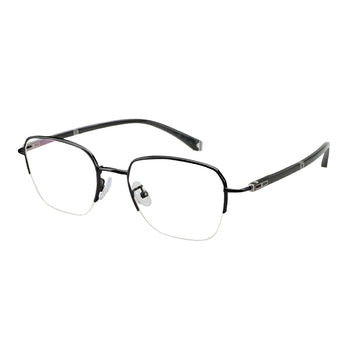 Bruce Metal Rectangle Eyeglasses—LifeArtVision
