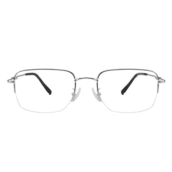 Brent Metal Rectangle Eyeglasses—LifeArtVision
