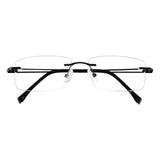 Metal Rectangle Eyeglasses