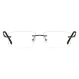 Metal Rectangle Eyeglasses