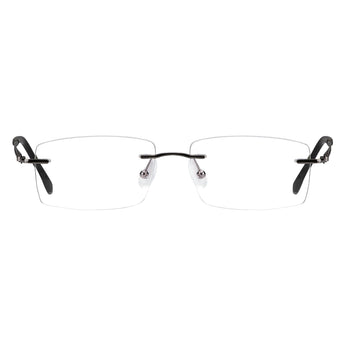 Metal Rectangle Eyeglasses