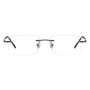 Metal Rectangle Eyeglasses