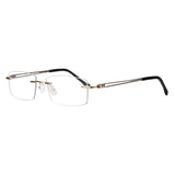 Metal Rectangle Eyeglasses